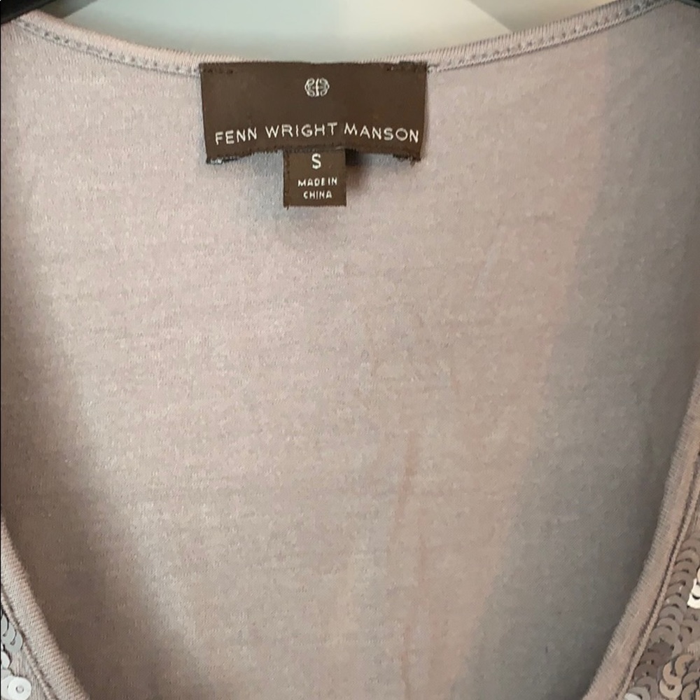 Gray sequins tank top - Picture 2 of 4